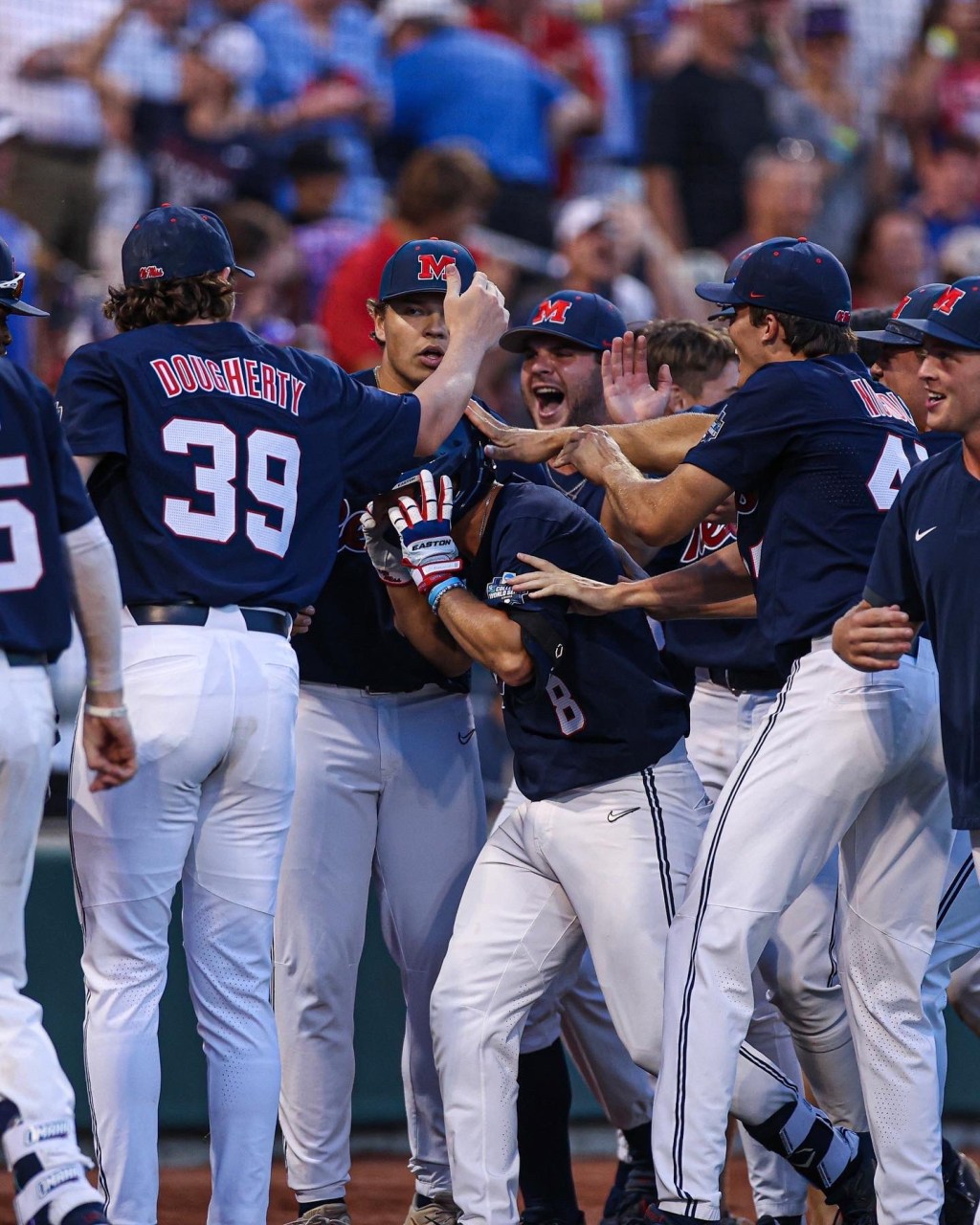 WATCH: Ole Miss Head Coach Mike Bianco and team talk with media following the win 4-2 over&nbsp;Oklahoma