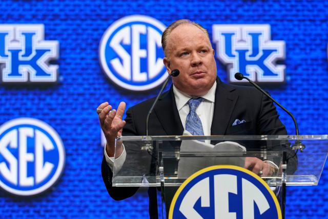 WATCH: Kentucky Head Coach Mark Stoops at the 2022 SEC Media&nbsp;Days
