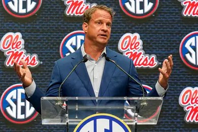 WATCH: Ole Miss Football Head Coach Lane Kiffin at SEC Media Days&nbsp;2022
