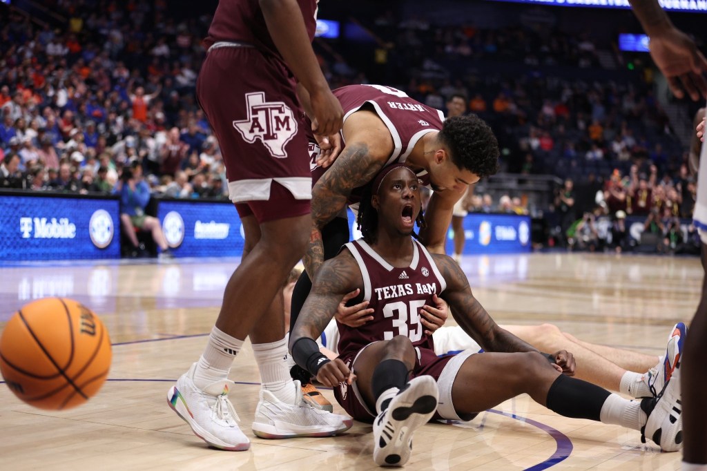 Texas A&M dominates Nebraska 98-83, opening the 2024 NCAA Tournament with a&nbsp;BANG
