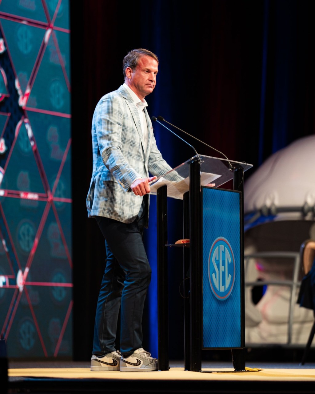 Standing on business: Taking a look back on Ole Miss day during the 2024 SEC&nbsp;Kickoff