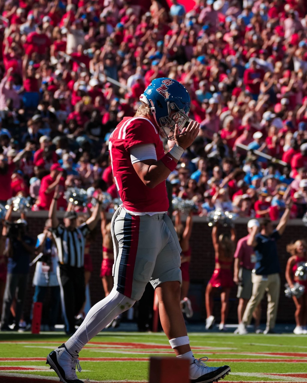 LAST DANCE: Ole Miss takes down South Carolina 27-3, to give Coach Kiffin his 100th career&nbsp;win