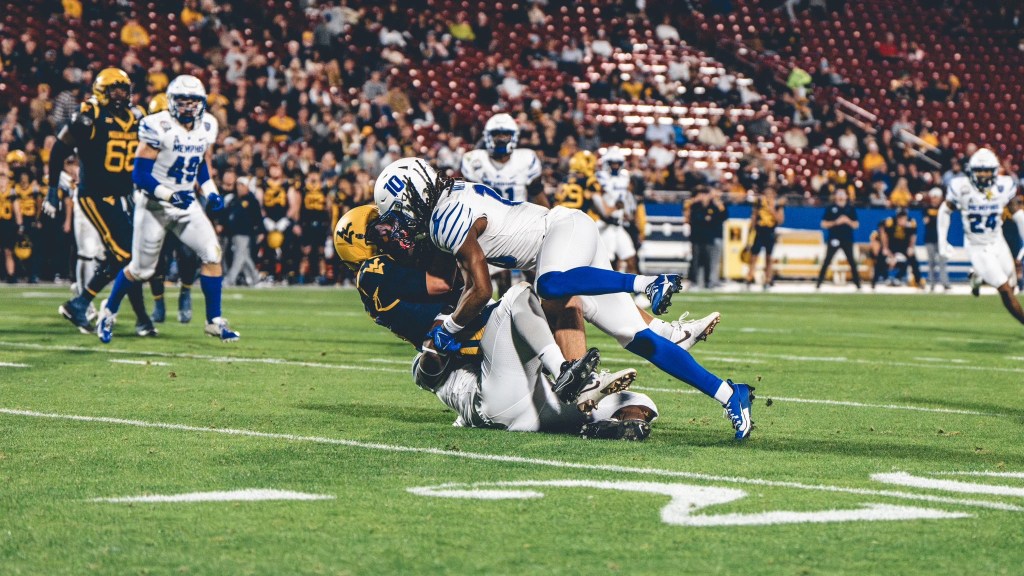#25 Memphis takes down West Virginia 42-37 to win the 2024 Scooter’s Coffee Frisco&nbsp;Bowl