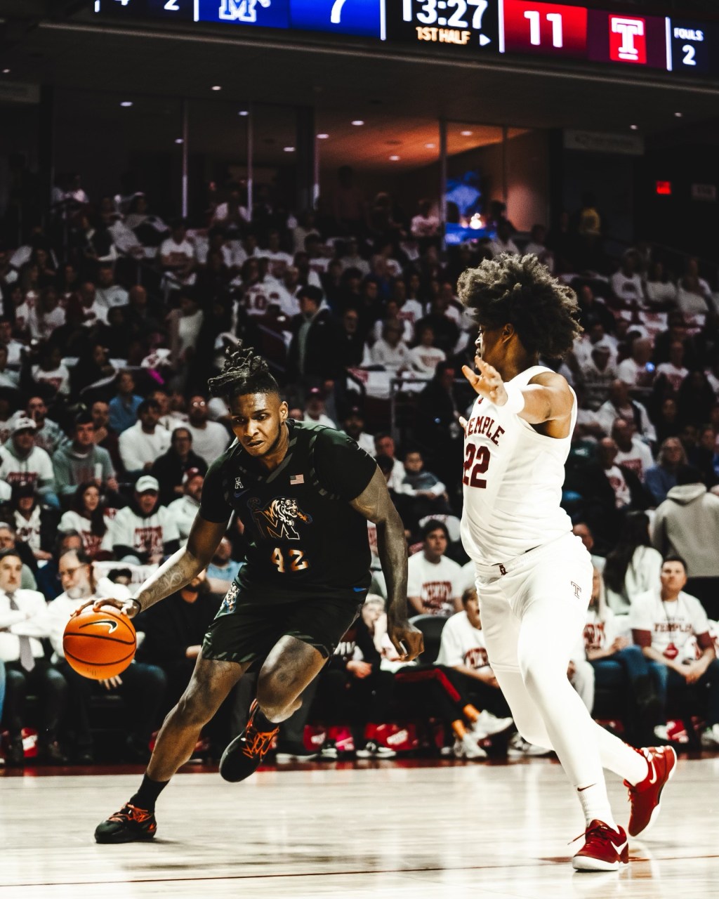 Temple stuns #18 Memphis&nbsp;88-81