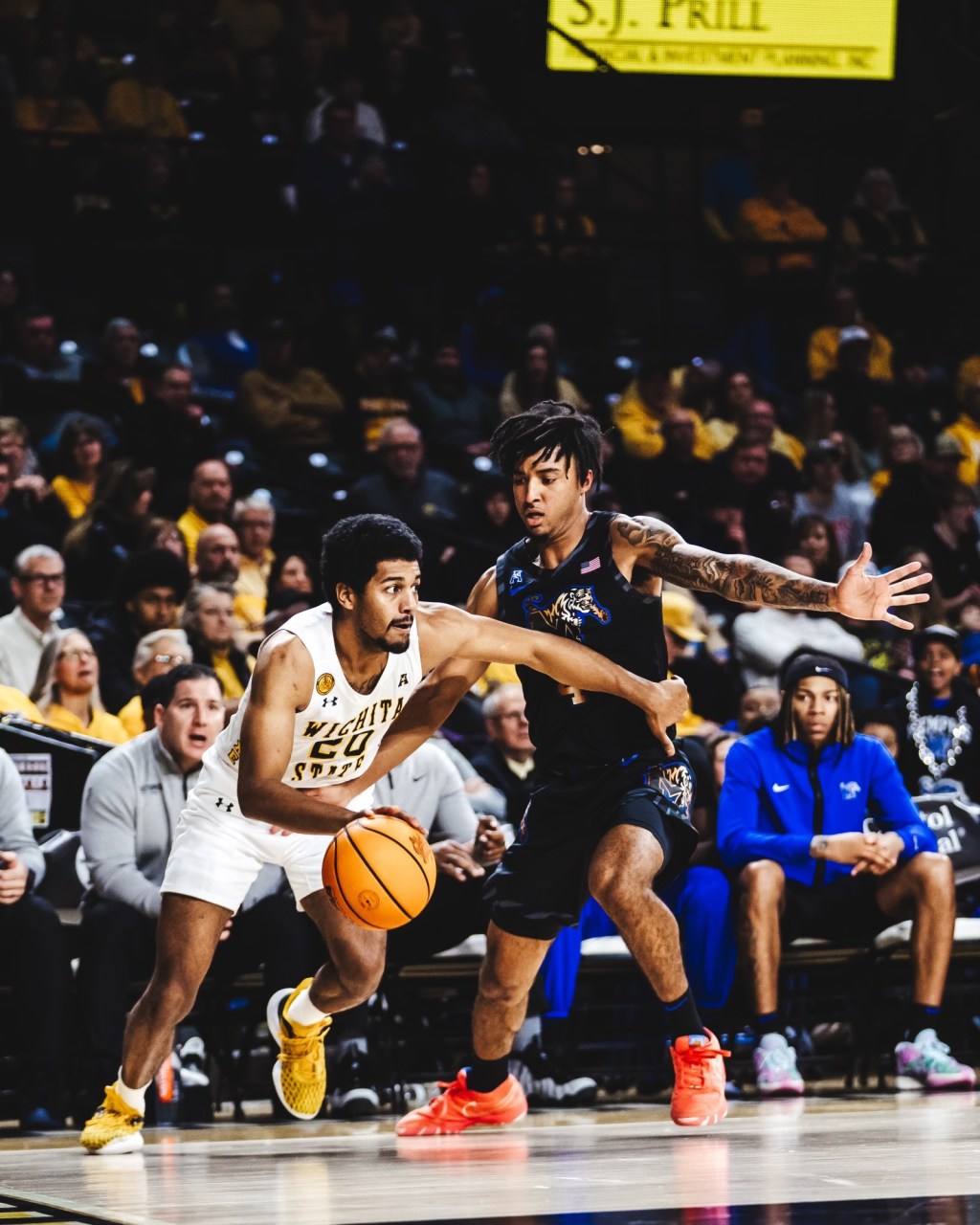 Wichita State shocks #14 Memphis 84-79 in overtime, ending the eight game winning streak for the&nbsp;Tigers