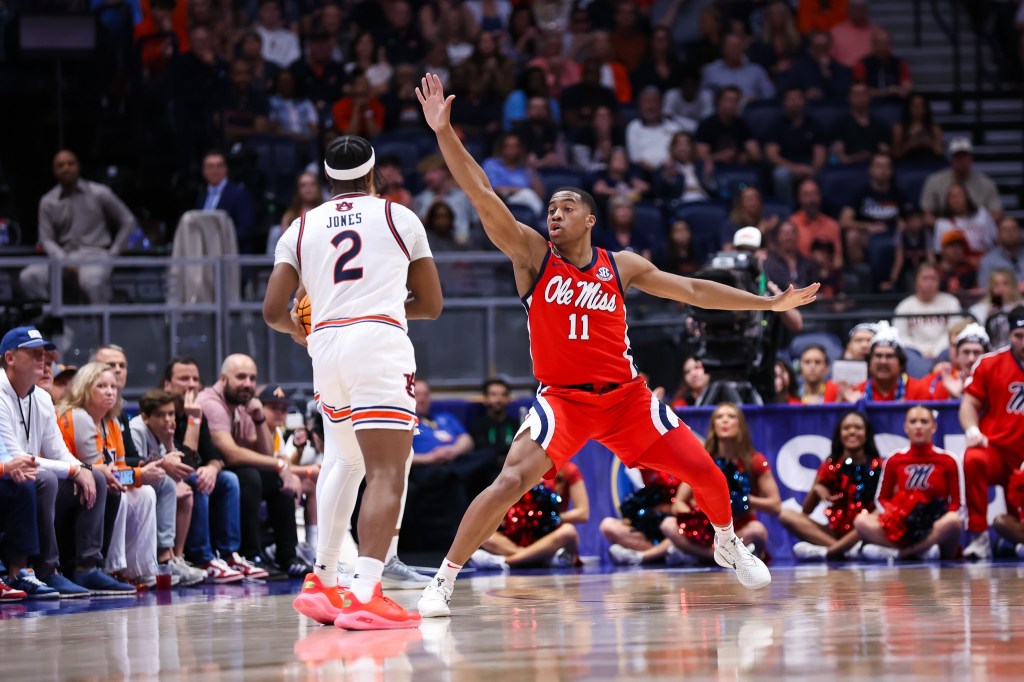 Ole Miss suffers a tough 62-57 loss to Auburn to end the SEC Tournament for the&nbsp;Rebels