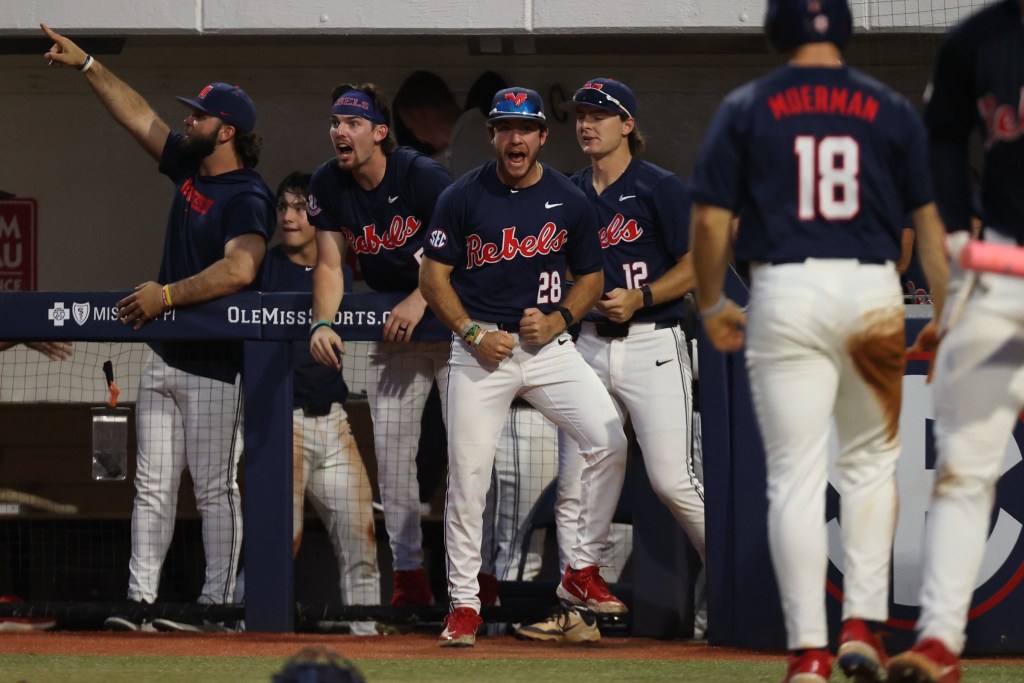 Ole Miss picks up a MASSIVE game one 9-2 victory over #6&nbsp;Auburn