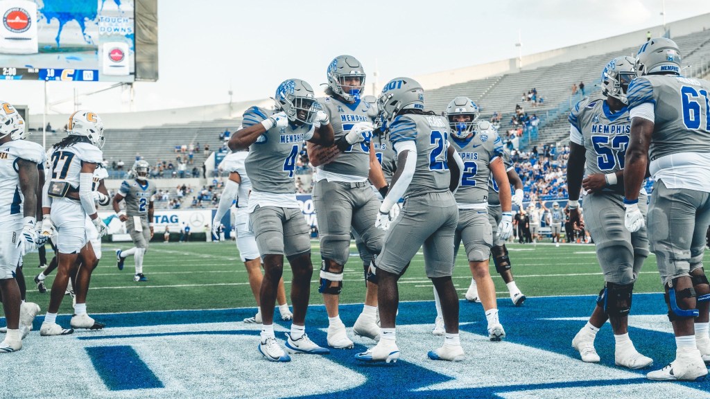 Memphis dominates Tulsa 45-7 earning bowl eligibility for the 12th straight year