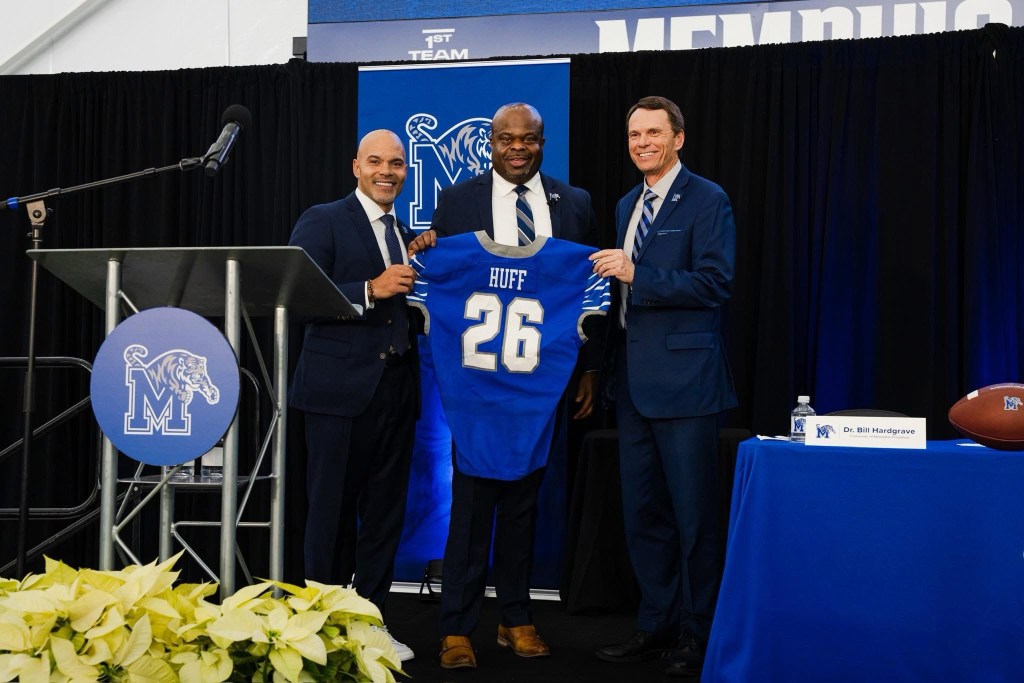 “ Spot the ball, we’ll play.” Thoughts and takeaways from the introduction of Coach Huff as the Head Coach at Memphis