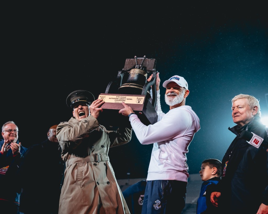 Pressure is a privilege: Taking a look at how Coach Brian Newberry has his Navy Football program embracing the moment while using it as motivation, and not distraction ahead of the 2026 season